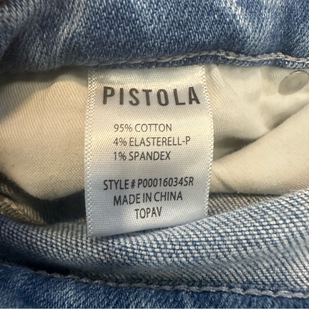 Pistola Light Wash Ankle Jeans Size 28 - Picture 6 of 8